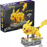 Pokemon Klocki Zestaw Kolekcjonerski Pikachu do zbudowania 1095 ele. HGC23
