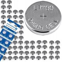 100X BATERIE ALKALICZNE AG10 LR54 LR1130 BATERIA ZEGARKOWA GUZIK