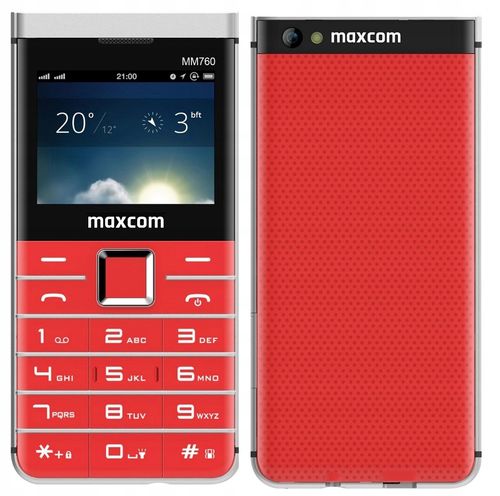 Telefon dla Babci Dziadka Seniora MAXCOM MM760 na Arena.pl