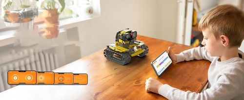 TECHNOLOGIA ROBOT ZESTAW APP I PILOT ZDALNEGO STEROWANIA PROGRAMOWALNY 3W1 na Arena.pl