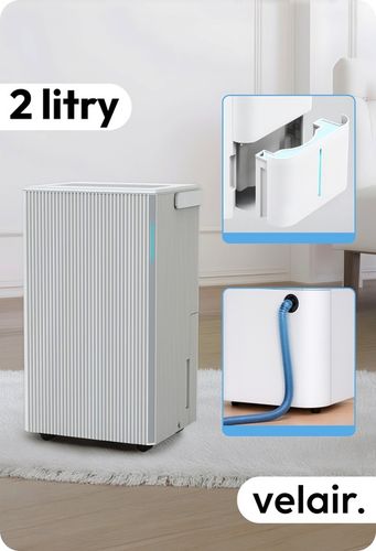 Osuszacz powietrza VELAIR LUMEA 12l/24h WiFi + TIMER pochłaniacz na Arena.pl