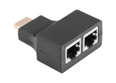 ZLA0798 Przedużacz extender HDMI/2xRJ45 30m