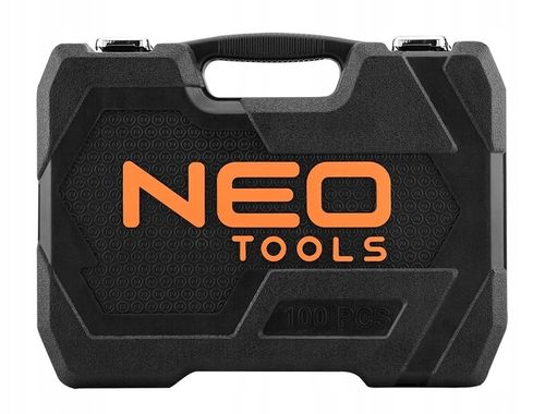 NEO 10-206 ZESTAW KLUCZE NASADOWE 1/2", 1/4" TORX NASADKI WALIZKA 100el na Arena.pl