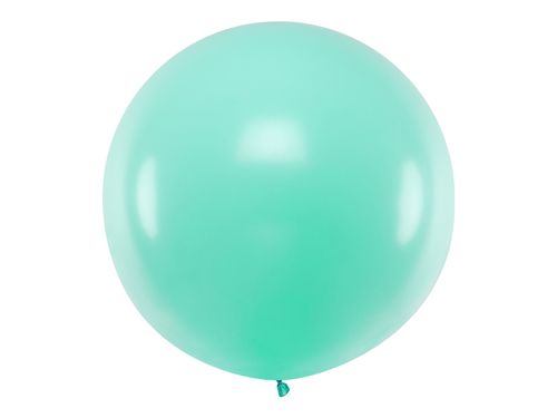 Balon okrągły 1m, Pastel Light Mint na Arena.pl