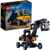 LEGO 42147 TECHNICS Wywrotka Koparka 2w1