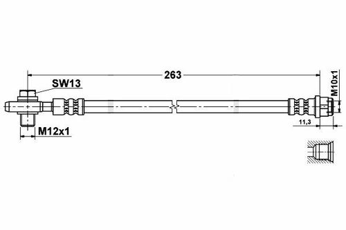 Audi A4 B6 - Zestaw Przewodów Hamulcowych Teflonowych W Oplocie Stalowym na Arena.pl