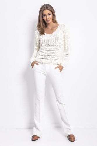 Sweter Chunky Knit F760 Ecru UNI na Arena.pl
