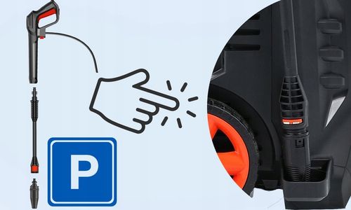 MYJKA CIŚNIENIOWA LEHMANN ZE ZWIJACZEM MOC 290 Bar BOGATY ZESTAW na Arena.pl