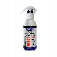PŁYN NA KOMARY MESZKI KLESZCZE TROPIKALNY SPRAY SUPER MOCNY 50% DEET BROS
