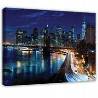 Obraz Na Płótnie Do Sypialni Salonu Miasto 120x80