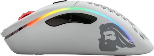Mysz gamingowa Glorious Model D Wireless Mat 19000 dpi USB/Bluetooth Biała na Arena.pl