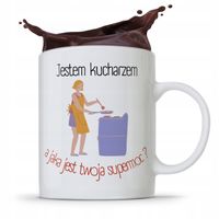Kubek Dla Kucharza Kucharki Twoja Supermoc? Z Nadrukiem Ze Zdjęciem