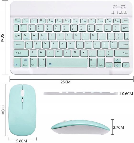 Klawiatura mysz bluetooth 3.0 Android ios Windows zdjęcie 2