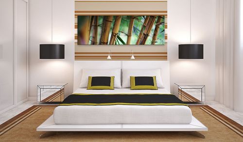 Obraz - Wild bamboos Rozmiar - 120x40 na Arena.pl