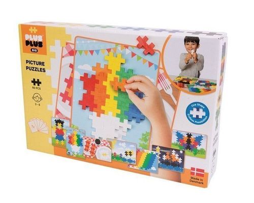 PLUS-PLUS Midi Basic 60 szt - puzzle obrazkowe na Arena.pl