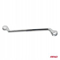 Klucze oczkowe odgięte zestaw kluczy odgiętych 6-22 mm 8 szt. AMIO-04196