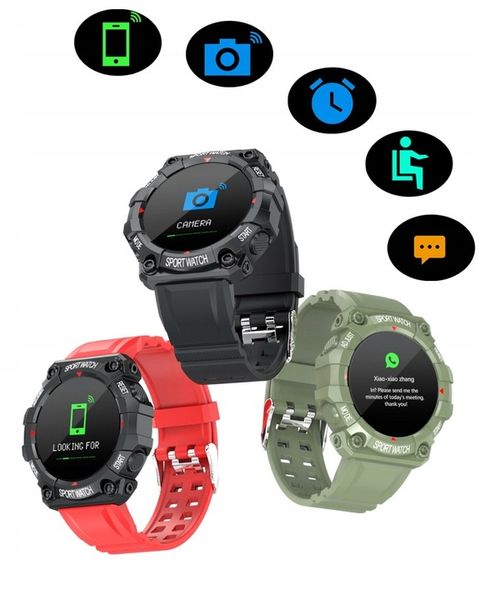 SMARTWATCH zegarek SMARTBAND Pulsometr Krokomierz zdjęcie 6