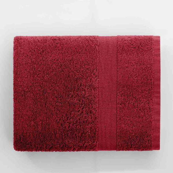 TOWEL/MARINA/D.RED/N/50x100 zdjęcie 1