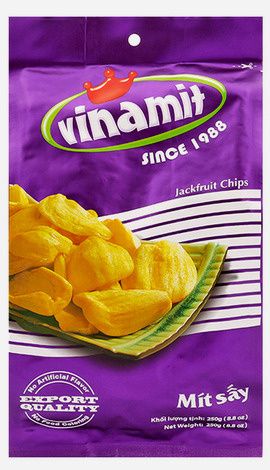 Chipsy z jackfruita (dżakfruta) 100g - Vinamit zdjęcie 1