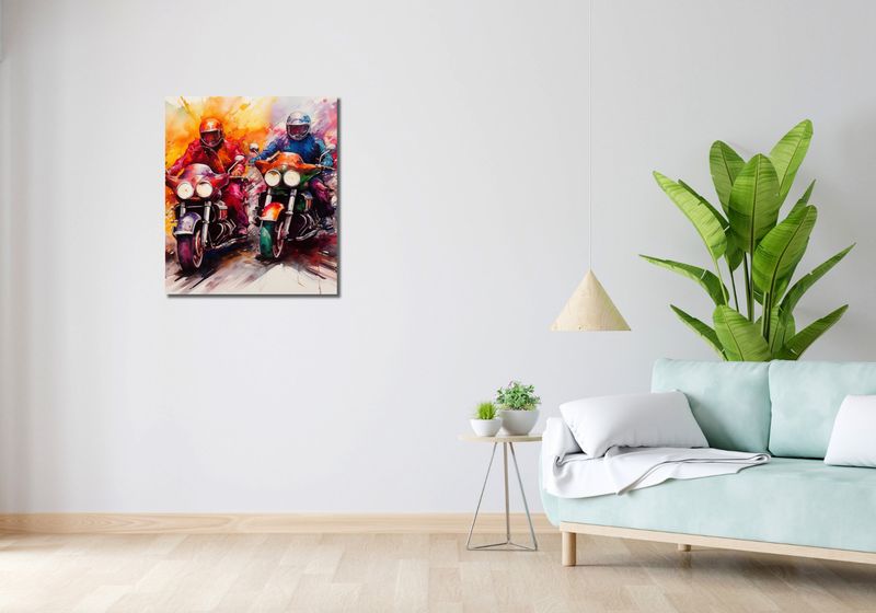 Obraz 60x70cm Adrenalina i Sztuka zdjęcie 2