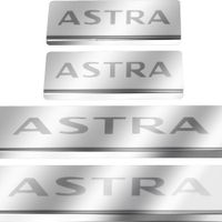 Listwa progowa OPEL/VAUXHALL ASTRA MK7/K/V Stal nierdzewna 304 połysk 4szt