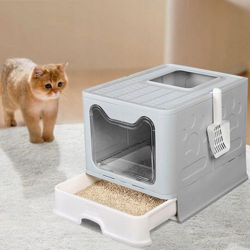 Duża Kuweta dla KOTA Zamknięta Kryta Zamykana z Szufladą z Łopatką XXL na Arena.pl