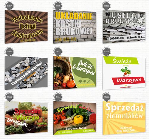 nadruk UV TABLICZKA reklamowa nierdzewna DREWNO OPAŁOWE dibond 40x30 na Arena.pl