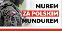 MAGNES na auto na ŚWIĘTO WOJSKA POLSKIEGO 30x60 MUREM ZA POLSKIM MUNDUREM