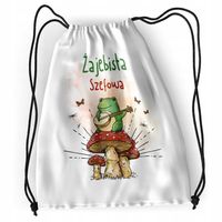 Plecak Dla Szefowej Sportowy Szkolny Worek Torba Z Nadrukiem Ze Zdjęciem