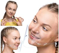 MINI PRZYŁBICA MASKA OCHRONNA OSŁONA NA USTA I NOS