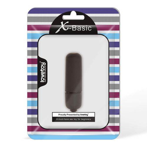 mini wibrator xbasic bullet lovetoy 10 prędkości fioletowy 6cm na Arena.pl
