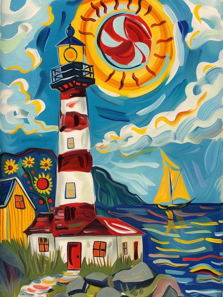 Plakat 60x80cm Żywa Przystań zdjęcie 1