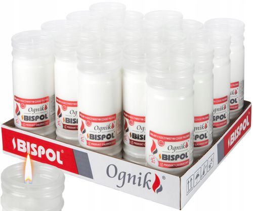 bispol - wkład zalewany ognik wp5n - 18 szt. na Arena.pl