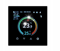 AURATON OCTA tygodniowy sterownik regulator temperatury czarny WiFi tuya