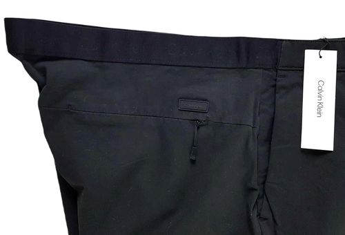 Męskie spodnie Calvin Klein -Modern Twill K10K110662 czarne 2XLT - W46/L30 na Arena.pl