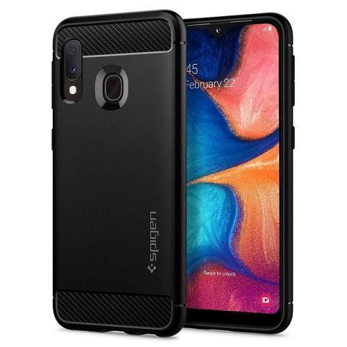 Spigen Rugged Armor SAMSUNG A20E matte czarny na Arena.pl