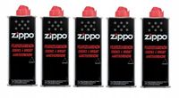 5 x Benzyna paliwo Zippo 125ml do zapalniczek