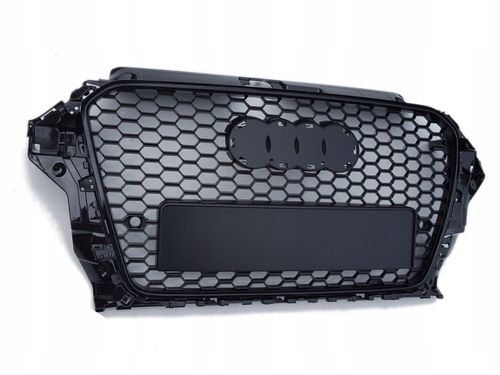 GRILL AUDI A3 12-16 RS3- OPTIK CZARNY POŁYSK PDC na Arena.pl