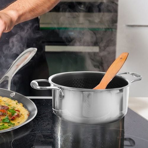 Garnek stalowy COOKCELL 24 cm, 4,8 l na Arena.pl