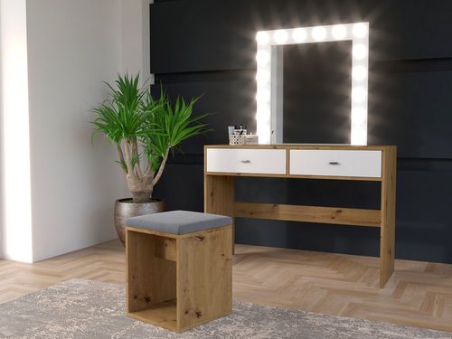 TABORET LUNA - DĄB ARTISAN na Arena.pl
