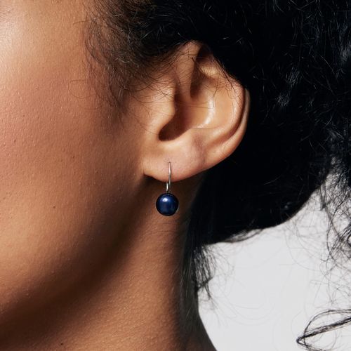 Srebrne kolczyki Staviori z perłami na Arena.pl