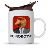 Kubek Prezent Śmieszny Janusz Nosacz Do Roboty!! Z Nadrukiem Ze Zdjęciem