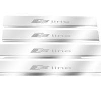 Listwa progowa AUDI A7 4G9 SLINE Stal nierdzewna 304 połysk 4szt