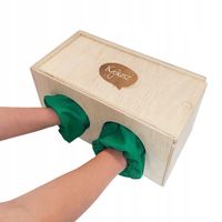 Sensoryczna skrzynia Dotknij i zgadnij dla dzieci terapeutyczna edukacyjna