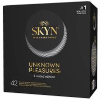SKYN Unknown Pleasures Mix 4 Rodzaje Intense Cocktail Elite Hot 42szt