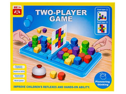 Logiczna Gra Na Refleks Klocki Karty Fiszki Two Player Game DWÓCH GRACZY na Arena.pl