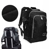 RGL Plecak podróżny BAGAŻ PODRĘCZNY do samolotu 40X30X20 WIZZAIR