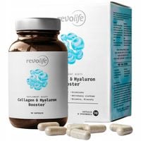 REVOLIFE jędrna elastyczna skóra kolagen wegański ceramidy VEGAN 90 kaps.