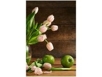 40X60CM PUDROWY TULIPAN OBRAZ