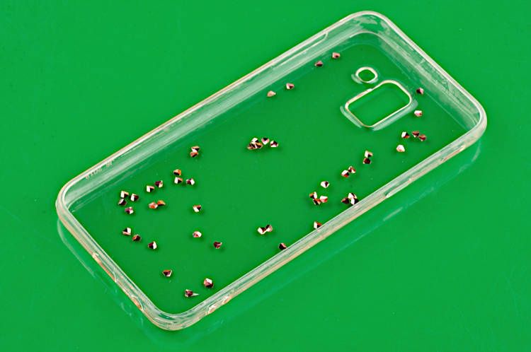 Etui Diamond Case do Samsung Galaxy J6 2018 przezroczysty zdjęcie 5